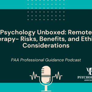 Psychology Unboxed Podcast: Episode 2 - In conversation with Dr. Brent MacDonald - V PGP