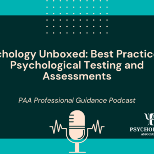 Psychology Unboxed Podcast: Episode 4 - In conversation with Dr. Michael Zwiers - V PGP