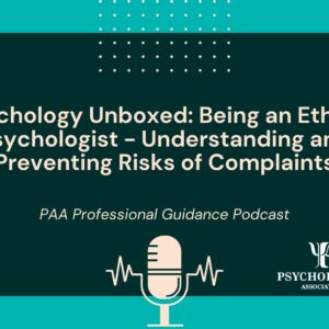Psychology Unboxed Podcast: Episode 6 - In conversation with Dr. Troy Janzen - V PGP